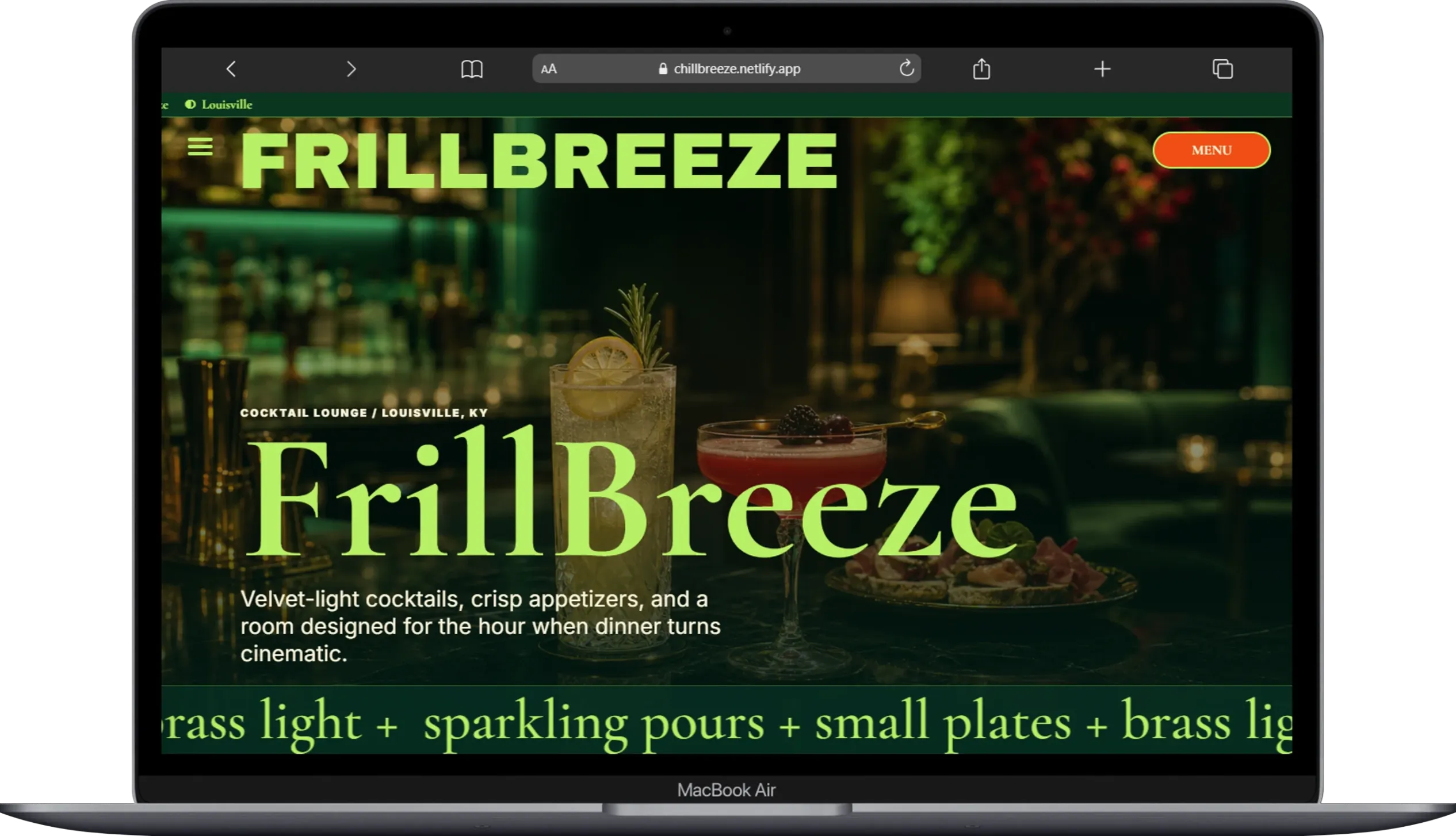 Restaurant build preview