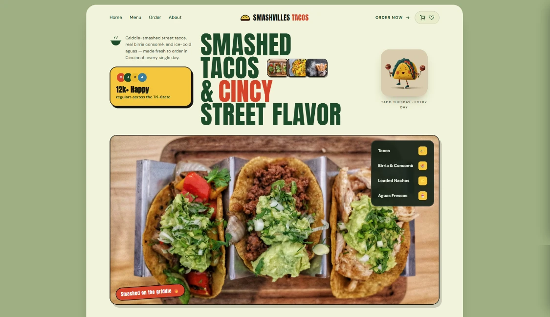 Smashville's Tacos preview